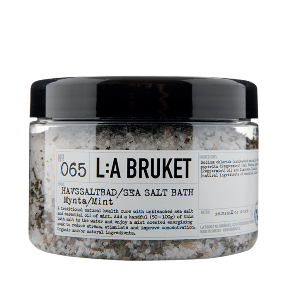 L:A Bruket 065 Sea Salt Bath Mint