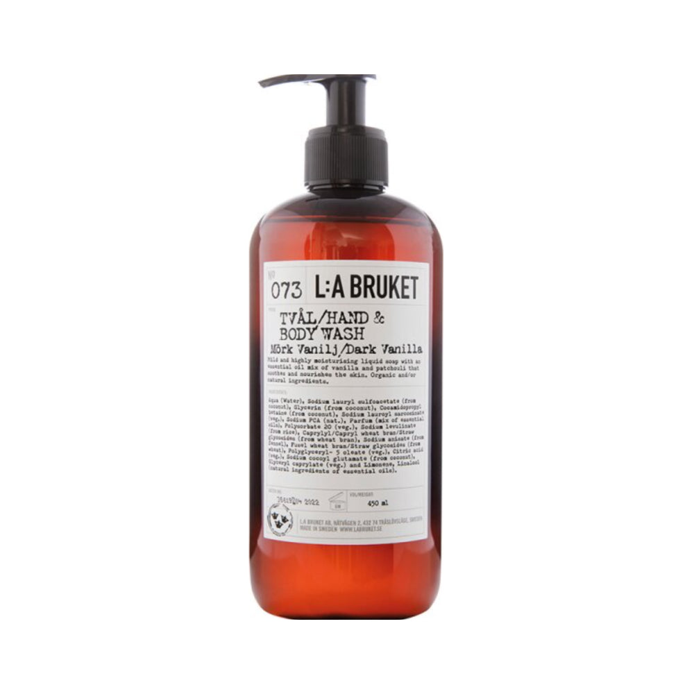 L:A Bruket 073 Hand & Body Wash Dark Vanilla